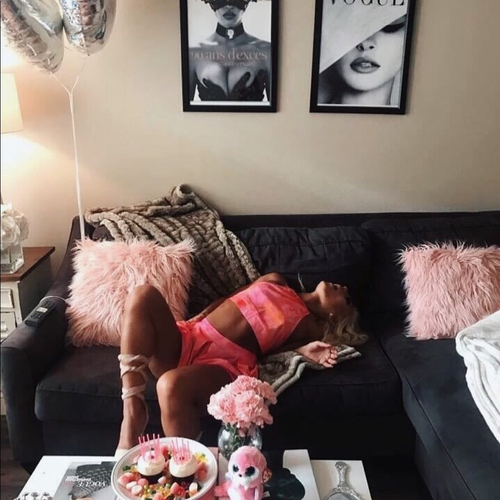 Two Piece Set - Warm Pink & Sweet Orange 💓